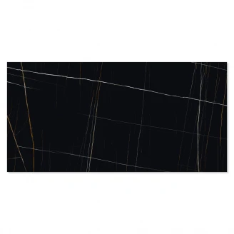 Marmor Klinker Azalai Svart Matt 150x320 cm